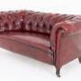 Victorian Leather Chesterfield