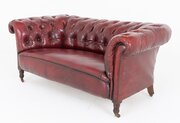 Victorian Leather Chesterfield