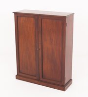 Victorian Mahogany 2 Door Side Cabinet