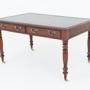 Victorian Mahogany 2 Drawer Writing Table