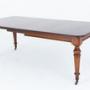 Victorian Mahogany 2 Leaf Extending Dining Table