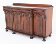 Victorian Mahogany Breakfront Sideboard