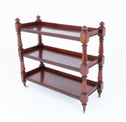 Victorian Mahogany Dumb Waiter