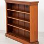 Victorian Mahogany Open Bookcase
