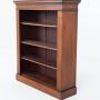 Victorian Mahogany Open Bookcase