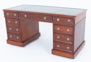Victorian Mahogany Partners Desk