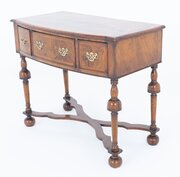 Walnut Carolean Style Side Table