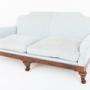 Walnut Chippendale Style Settee