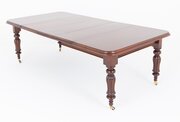 William IV Mahogany 3 Leaf Extending Dining Table