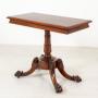 William IV Mahogany Side Table 