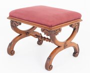 William IV Mahogany Stool