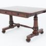 William IV Rosewood Library Table