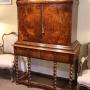 18thc. Walnut Cabinet on Stand