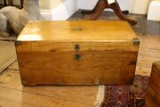 19thc Camphor Wood Chest 