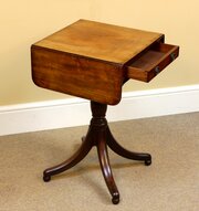 19thc. Drop Flap Side Table