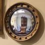 19thc. Gilt Convex Mirror