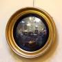 19thc. Gilt Convex Mirror  