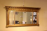 19thc. Giltwood Overmantle Mirror
