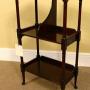 19thc Mahogany Book Stand/Whatnot