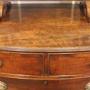 mahogany  bow fronted