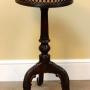 19thc Padauk Tripod Table