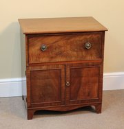 19thc Mahogany Commode Chest