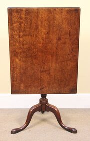 Early 19thc. Mahogany Tripod Table