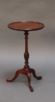 Early 20thc. Mahogany Tripod Table