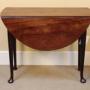 George III Drop Leaf Mahogany Table