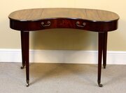 Georgian Mahogany Kidney Shaped Desk