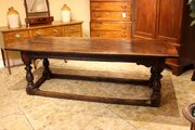 Large 18thc Oak Refectory Table 