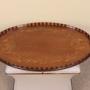 Late 19thc. Mahogany Oval Tray