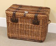 Late 19thc. Wicker Basket