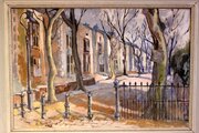 Oil On Board Painting