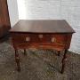 Nineteenth Century Oak Side Table or Lowboy