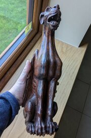 A Fine Rare 16th/17th Century Carved Oak Gargoyle