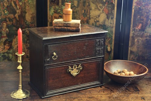 18th Century Oak Table Cabinet with Drawer V296