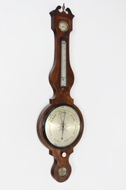 19th Century Mercury Banjo/Wheel Barometer W94