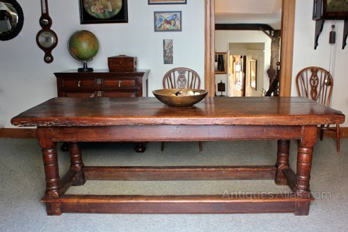 Early 17th Century Joined Oak Centre Table.