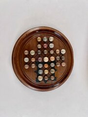 Victorian Solitaire Board Board Game  W802