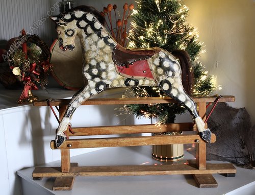 Vintage J Collinson & Son Rocking Horse S224