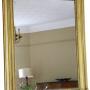 19th Century Antique Gilt Overmantel Wall Mirror