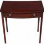 19th Century mahogany bow front writing desk