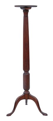 19th Century Mahogany Torchere Pedestal Stand