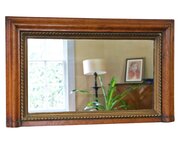 Antique 19th Century Birdseye Maple Wall Mirror