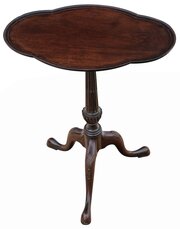 Antique 19th Century Carved Cuban Mahogany Table