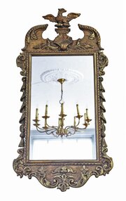Antique 19th Century Gilt Wall Mirror