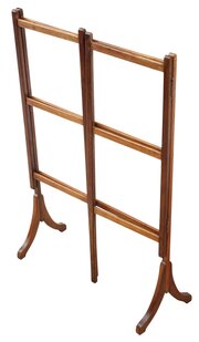 Antique 19th Century Mahogany Folding Clothes Rail