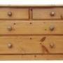 Antique 19th Century Pine Chest of Four Drawers