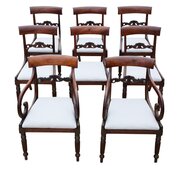 Antique 19th Century Regency Mahogany Dining Chair